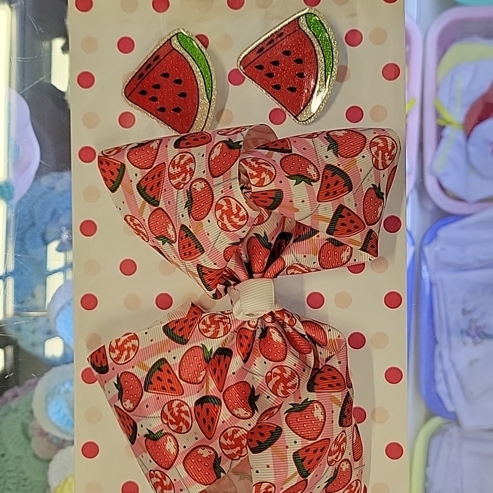 Watermelon hair assesories